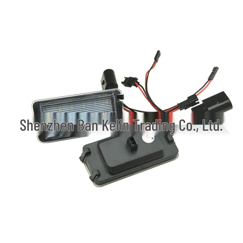 LED Rear License Plate Light Assembly for Seat Altea, Arosa, Cordoba, Leon