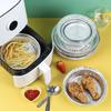 Round Aluminum Foil Pan for Home Use - Air Fryer, BBQ, Baking, and Takeout