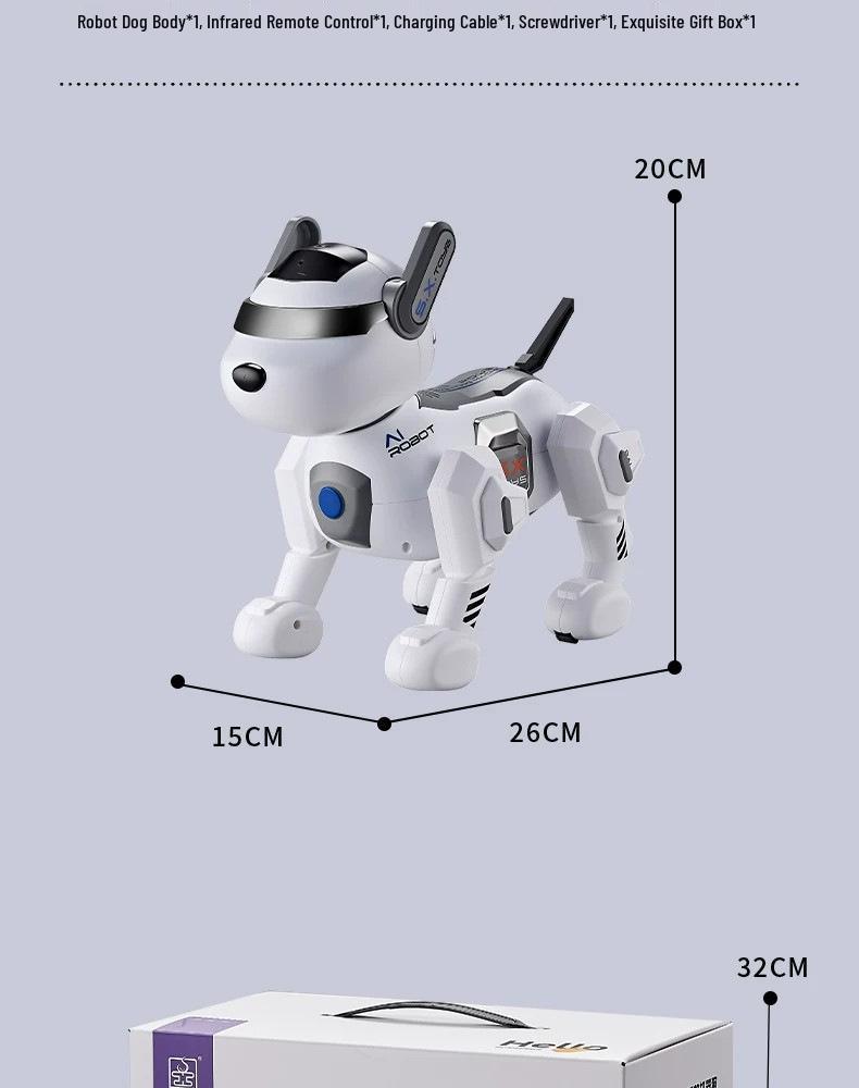 Bionic AI Robot Dog: DeepSeekAI Interactive Dialogue Toy