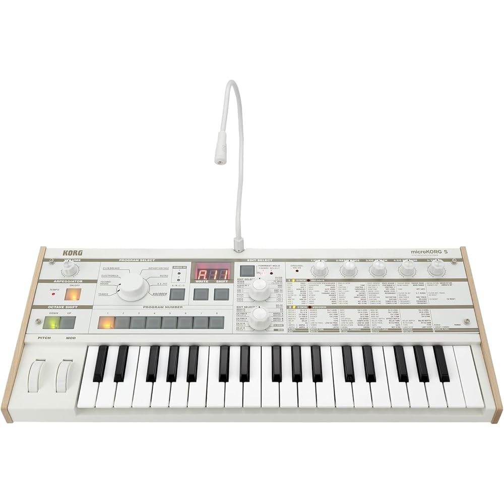 KORG (KORG) analog modeling synthesizer with built-in vocoder speaker, microKorg S, microKorg S, ...