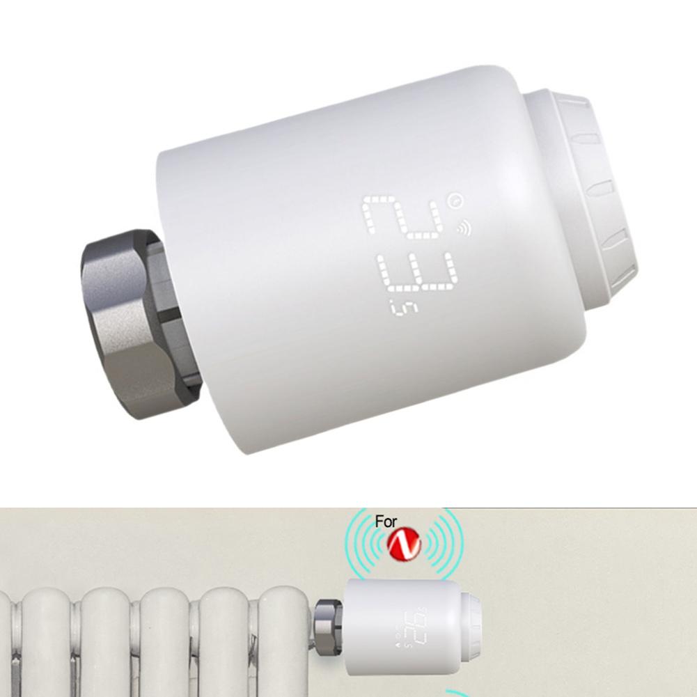 Programmable Heating Control Smart Radiator Thermostat Custom Heating Schedules Energy Efficient Thermostat For TUYA App
