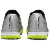 Nike Zoom Mercurial Vapor 15 Academy TF Unisex Metallic Silver Black Volt FB8396-060