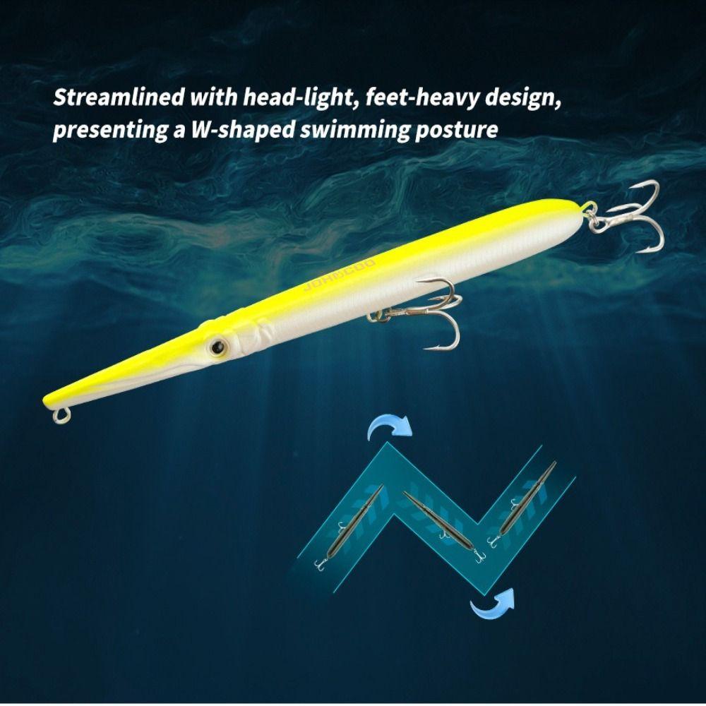 Floating Design Floating Fishing Lure 28.5g Weight Fishing Tackle For SeaBass