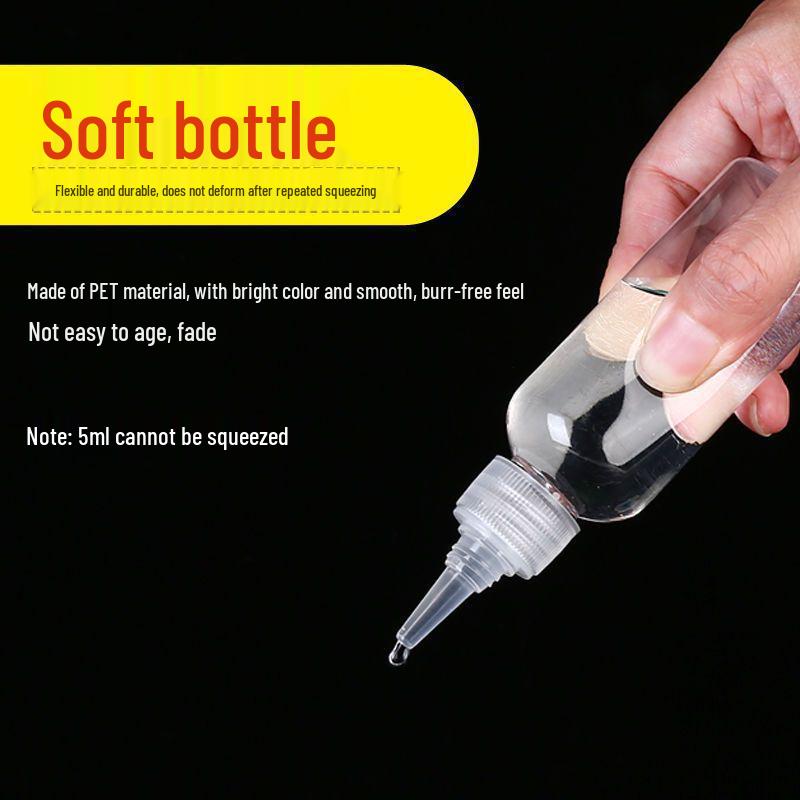 Neulingsangebot: Reise Transparente Spitzflasche zum Ausdrücken für Lotion