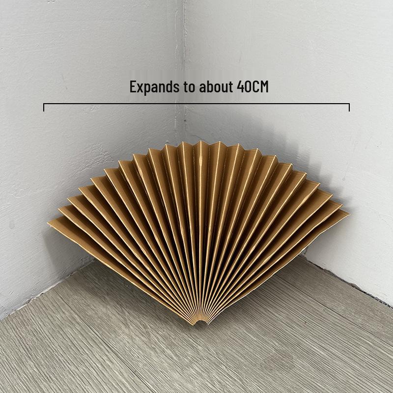 Roter halbkreisförmiger Bambuspapierfächer für Hochzeits- und Eventdekoration