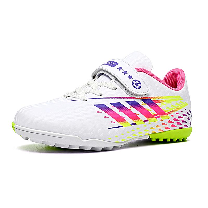 

Высококачественные детские футбольные бутсы для мальчиков FG TF, нескользящие детские футбольные бутсы, легкая спортивная обувь для мальчиков и девочек 32