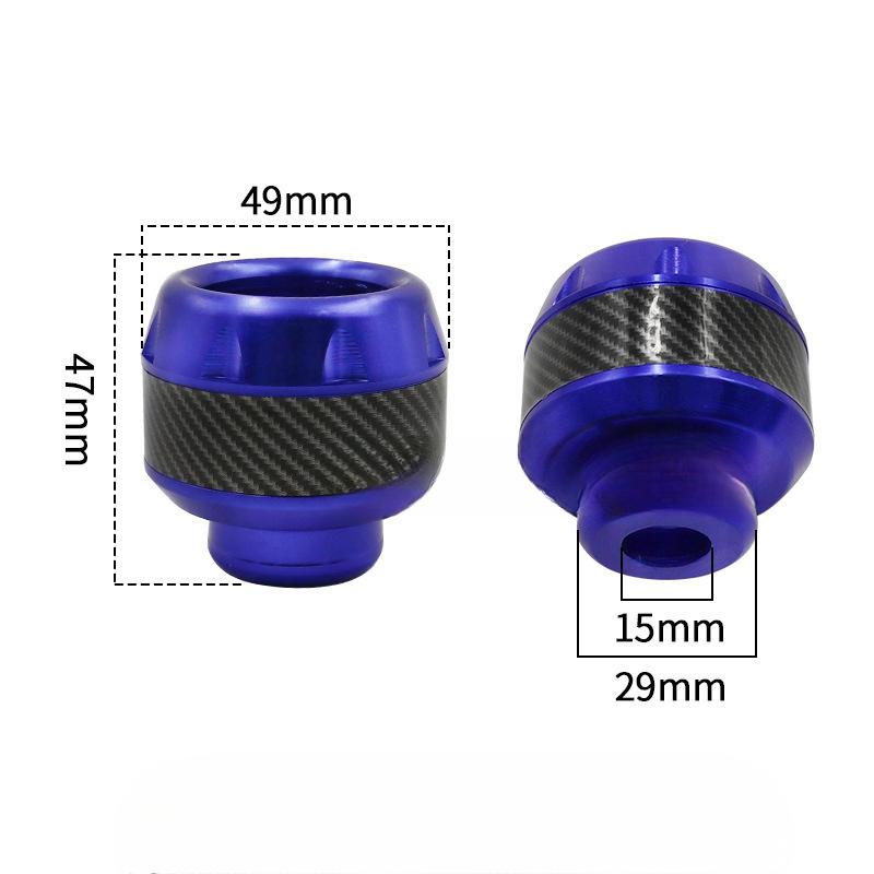 2Pc Slider Cups Anti Crash Protector For Electric Scooter Motorbike Crash Protector Wheel Protection Pads Motorcycle Accessories