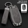 Metal Leather Car Key Case Cover Shell for Hyundai Santa I30 IX35 Encino Kona Solaris Accent Fe Azera Grandeur Elantra Accessory