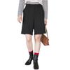 ROPE PICNIC Serge Perfect for Coordinating with Black Size 36 Wool-Like Shorts, Others, (01),