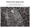 2025 Leopard Print College-Style Backpack: Casual, Large Capacity for Students and Commuters
