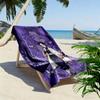 Demon Slayer Print Beach Towel, Large Soft Quick Dry Towel for Beach Camping Swimming