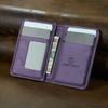 Leather PU Mobile Phone Magnetic Card Holder Card Holder Magnetic Ring