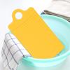 Mini Washing Board Wavy Stripe Hanging Hole Anti-slip Thickened Bottom Groove Plastic Underwear Sock Towel Laundry Washing Board Household Supplies