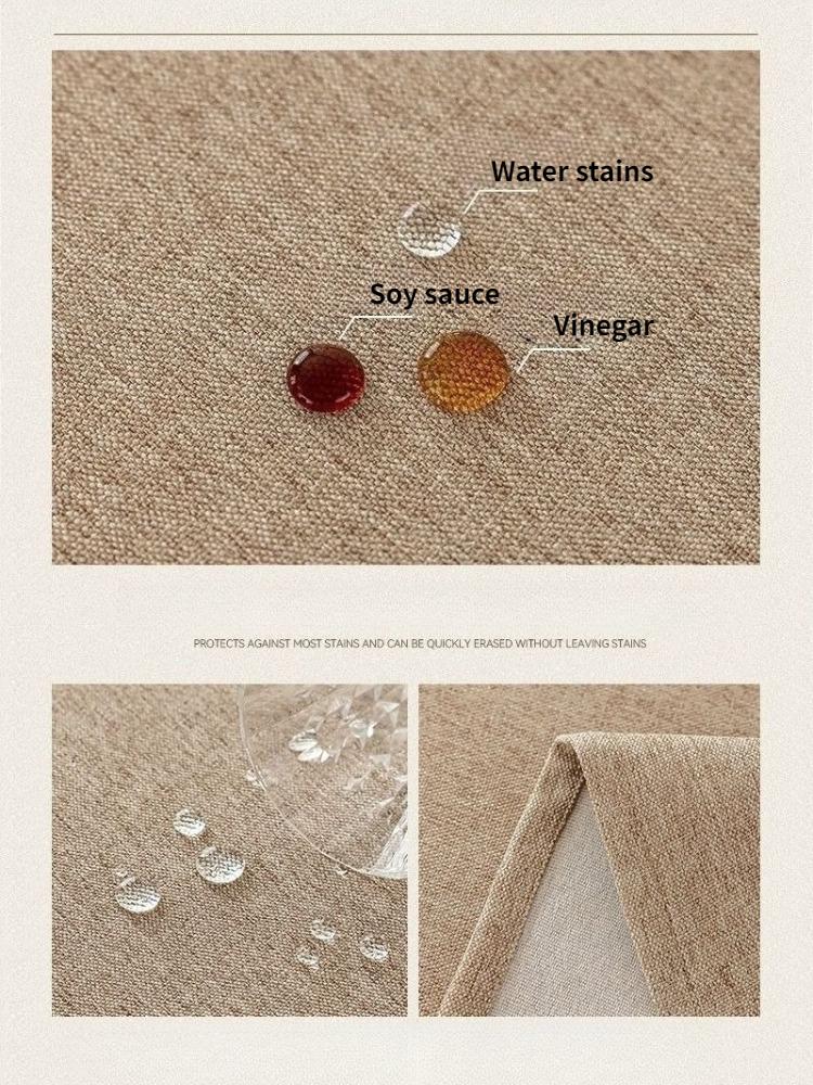 Creative tablecloth, home dining table, dustproof, festive restaurant atmosphere, decorative tablecloth