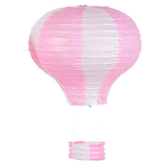 Children's Cartoon Hot Air Balloon Paper Lantern for Weddings and Kindergarten Decorations