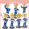Fallout Radiação 4 Boneco de Ação Coleção Vault Boy 15cm Pvc Estático Exibição Estilo Desenho Animado Anime