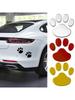 3d Stickers Paw Animal Dog Cat Cool Design Bear Foot Prints Footprint Decal Car Stickers For Auto Motorcycle New