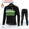 Winter Team Cycling Clothing Thermal Fleece Cycling Clothes Men Jersey Suit Outdoor Riding Bike Ropa Ciclismo MTB Bib Pants Set