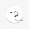 32/44/58mm Cartoon Animal Simple Drawing Badges Frog/ Cat/Squirrel/Lizard, Duck Art Brooch Backpack Decor Accessories Gifts Pins