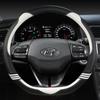 Car Steering Wheel Cover For Hyundai I40 I30 I20 I10 Ix35 Ix25 Tucson Accent Elantra Santa Fe Creta Solaris Kona Auto Accessorie