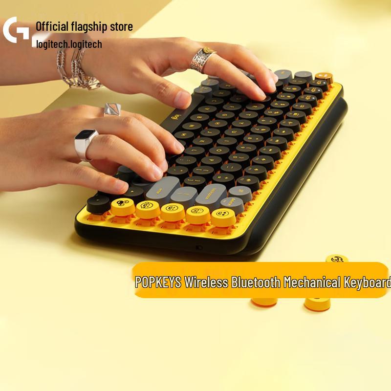 

Logitech POP KEYS Dual-Mode Wireless Mechanical Keyboard