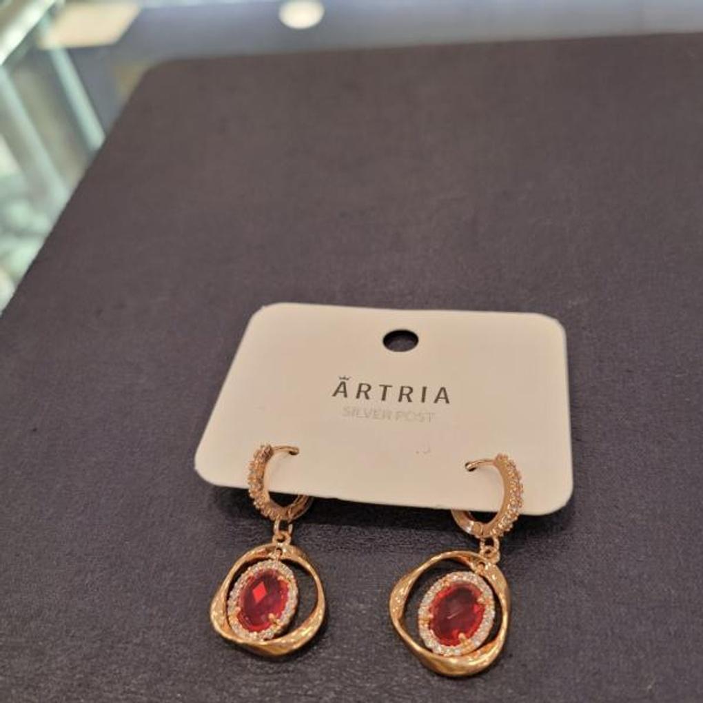 ARTRIA Rose Ruby E Pink Earrings JTOERFR0034PKF