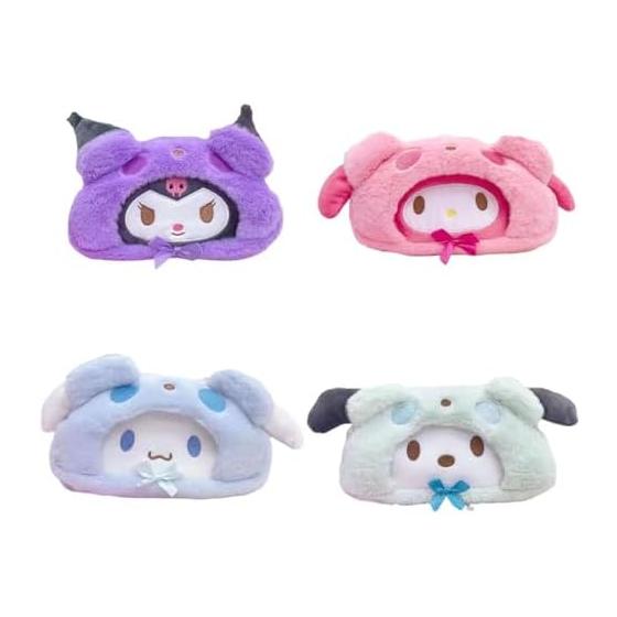 LYLIDIA My Melody Pencil Case, Pencil Bag, Pen Bag, My Melody Pencil Case, Large Capacity, Stuffed Toy Storage Bag, My Melody Stationery Box,