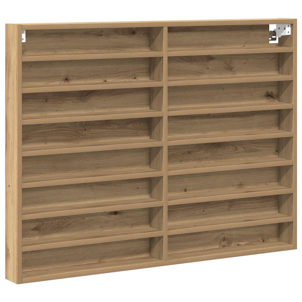 1 Piece wall mounted storage shelf display case, ideal for living room, bedroom, office decoration, 100x8.5x75 cm