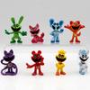 Set da 8 pezzi Figure S-m-iling Anime kawaii Bambola Catnap Modello in PVC Giocattolo Catnat Decorazione da Scrivania Regali di Compleanno per Bambini