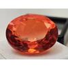 Natural Sapphire Orange Oval Cut 23-24 Ct Fabulous Loose Gemstone