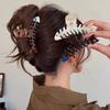 Hairpin Fish Bone Shaped Hair Claw Acetic Acid Acetate Shark Clip Cute Animals Hair Clip  Headwear