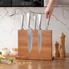 Wooden Double-sided Magnetic Knife Holder Suitable For Kitchen Area Knife Universal Bracket With Magnet Strip For Cooking Area Storage for Home