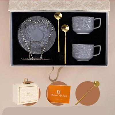 Shineqi Ceramic Coffee Cup Set