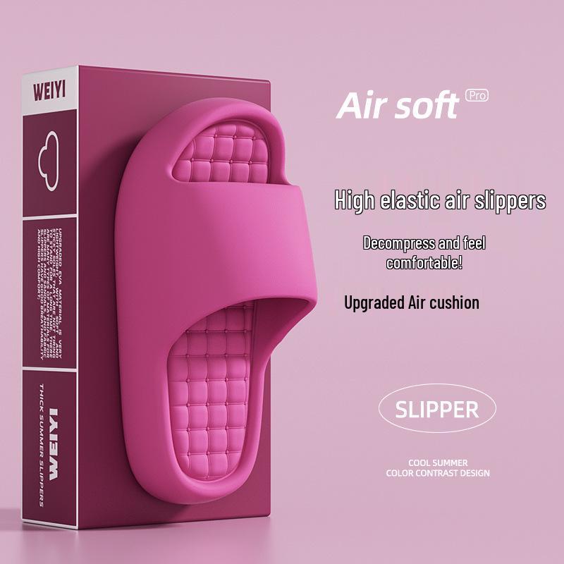 Women's 2025 Summer Non-slip EVA Indoor Slippers with Unique Comfort Sole for Couples