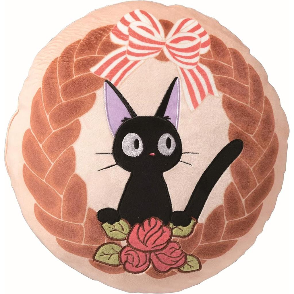 Marushin Ghibli Mochi Mochi Cushion Marshmallow Chewy Smooth Character Cushion Delivery Service Fluffy Bread and Jiji Present Gift Birthday Goods