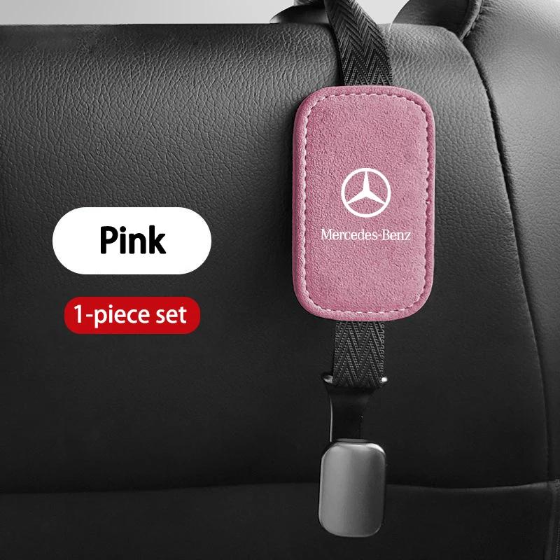 

Car Universal Bags Of Hangers Seat Headrest Storage Hooks For Mercedes Benz AMG A C E S G Class W201 W210 W108 W204 W205 W203