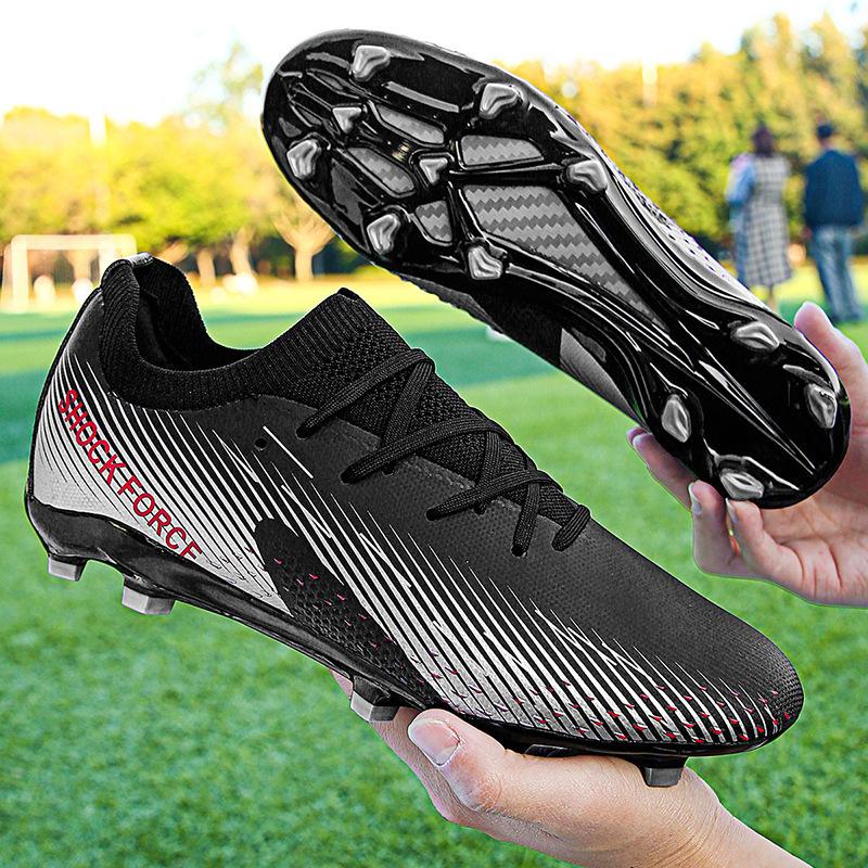 European Cup 2025 football shoes men's low-top students grass game training AG long nails TF broken nails sports shoes