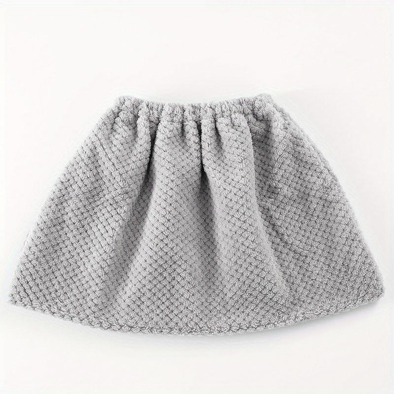 1pc Multi-Function Coral Velvet Broom Cover Cloth with Reusable Microfiber Absorbent Mop - Durable Polyester, Mixed Colors, Versatile Household