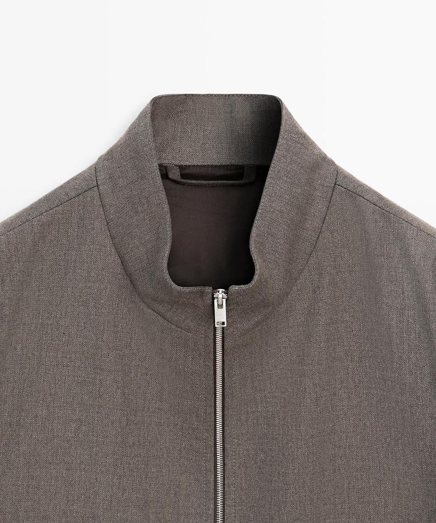 Massimo Dutti Jacke aus Wollmischung