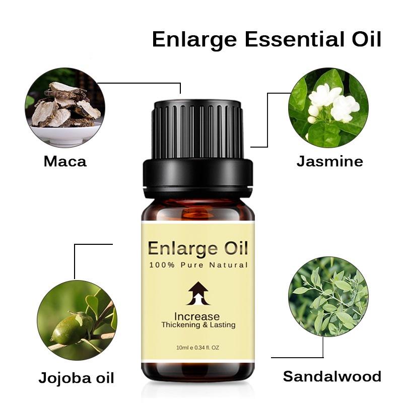Natural Non-toxic 10ml Enlargement Oil Delay Oil Prolong Essential Oil for Climax