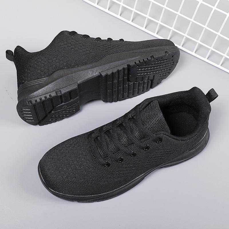 Spring/Autumn Men's Boat Shoes Sports Casual Shoes Women's Shoes Mother Shoes Walking Elderly Shoes Breathable Mesh Shoes