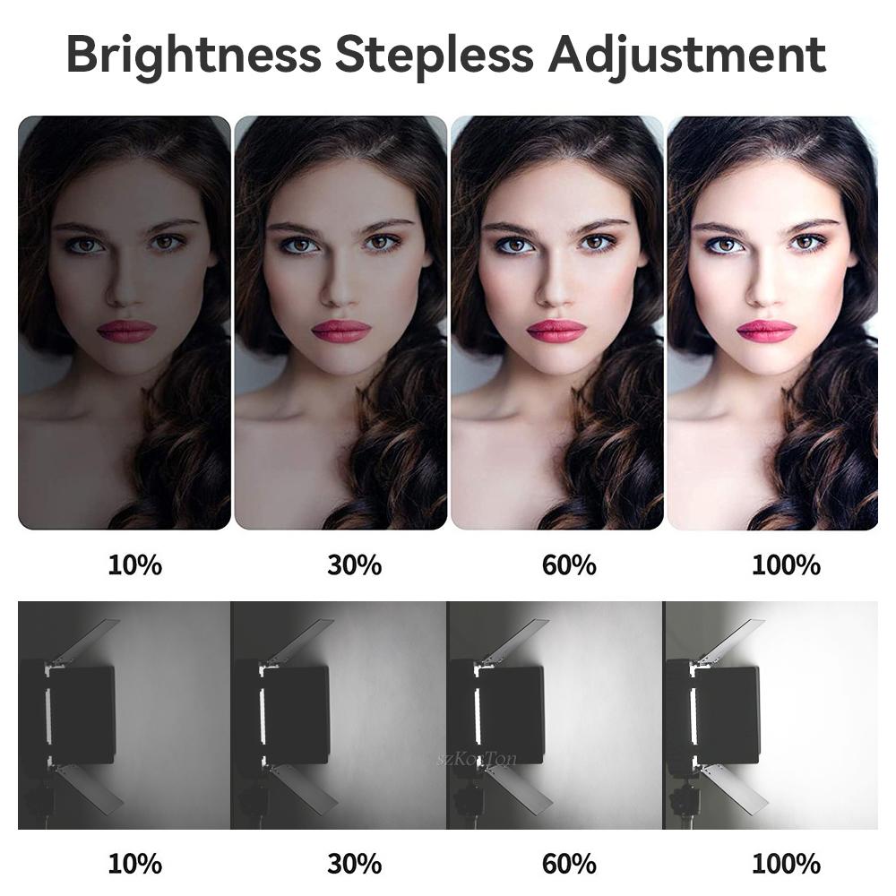 LED For Photography Lamp Panel Lamp Video Lighting Portable Adjustable Studio Lighting Photograp For Youbute Live Tiktok