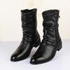 Men Leather Shoes Sneakers Mens Boots Fashion Casual Ankle Boots Man Male Platform Shoes for Men Designer Luxury Shoes