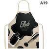 Nail Polish Flax Bib Apron Adult Women Men For Kitchen 65X53Cm Finger Manicure Tech Painting Nail Products