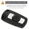 3-Tasten Silikon Auto Fernbedienung Schlüsselhülle Abdeckung für BMW E60 E61 E70 E81 E87 E90 E91 E92 X1 X5 X3 1 3 5 6 Serie Z4 Zubehör