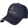 Lufthansa Sandwich Cap Baseball Cap Unisex Sun Hat Adjustable Dad Hat Outdoor Sport Casquette for Men Women Style 411