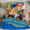 Cartoon A-Asterix And O-Obelix Blanket Soft Comfortable Nap Plush Suitable For Iiving Room Office Bedroom Birthday Home Kid Gift