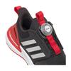 Adidas RapidaSport Bounce BOA K Black Scarlet Kids Sneakers Core-Black Silver-Metallic Better-Scarlet ID3388