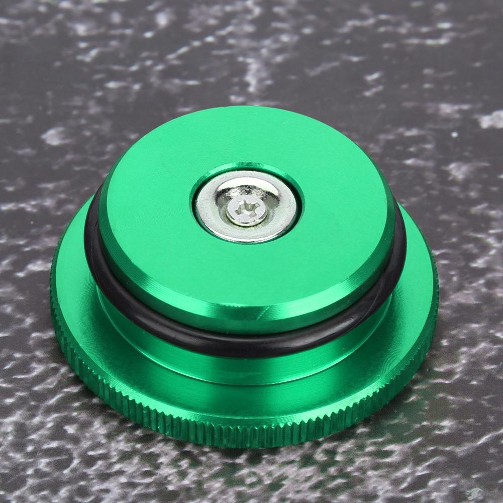 Aluminium Alloy Car Fuel Tank Cover Cap Fit For Dodge Ram 1500 2500 3500 2013 2017 (Green)