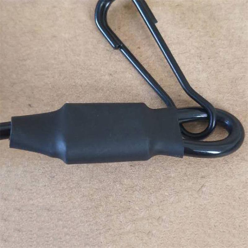 Elastic Lanyard Rope Tactical Anti-Lost Military Spring Safety Strap Gun Rope For Key Ring Chain Flashlight Hunting Accessories